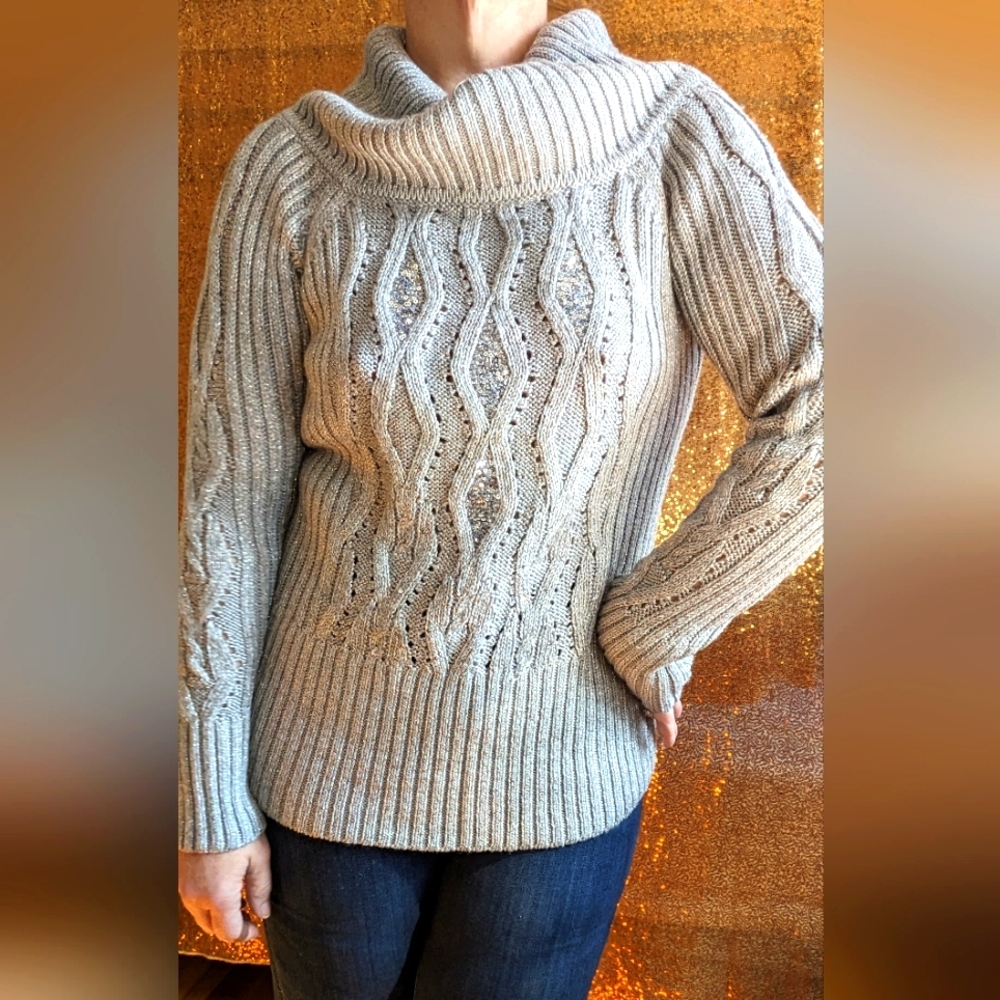 Embellished Sweater